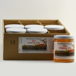 Red Jalapeno Jelly 1/2 Case - 6 jars