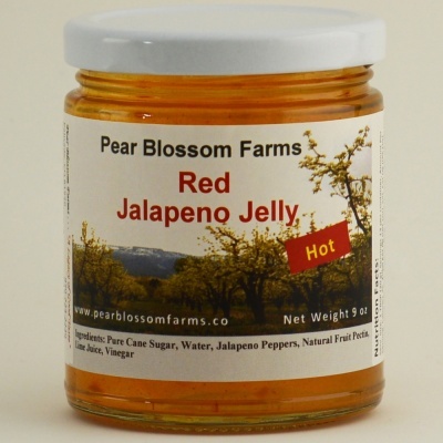 Red Jalapeno Jelly Net wt. 9 oz.