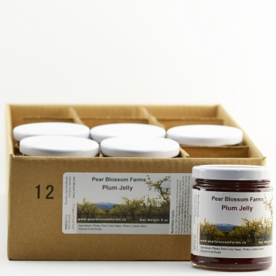 Plum Jelly 1/2 Case - 6 jars